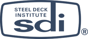 Metal deck for concrete