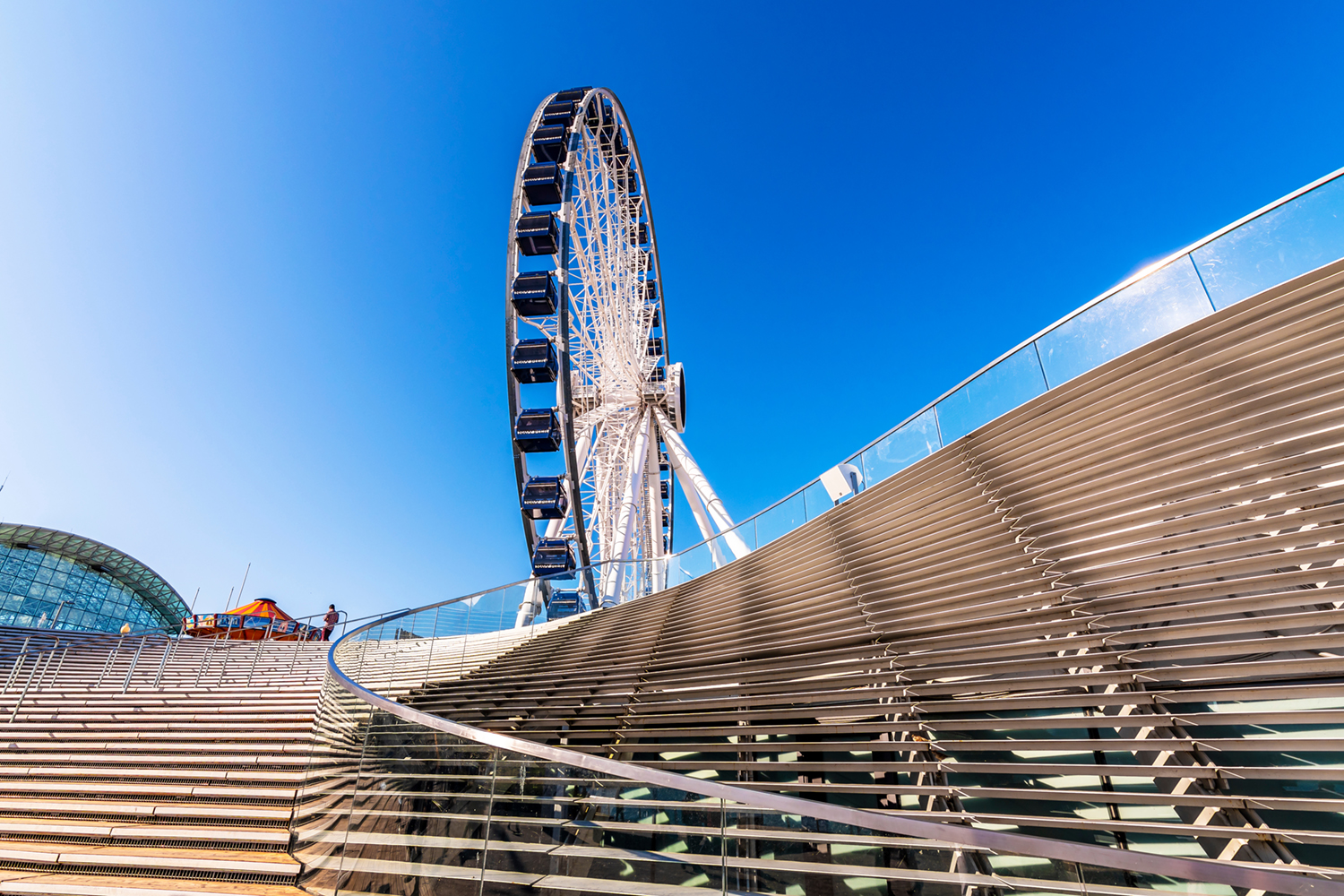 One World Trade Center, Cordeck Metal Deck Products Wave-Wall-Navy-Pier