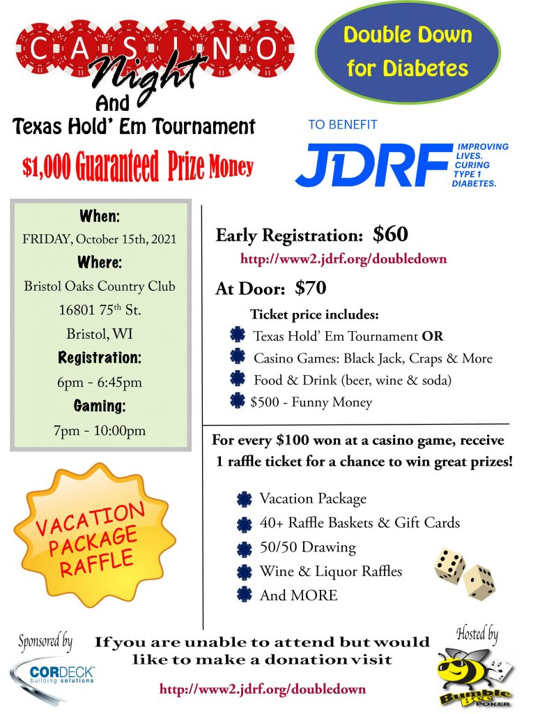 2021 Double Down Jdrf Flyer 2021 Double Down Jdrf Flyer