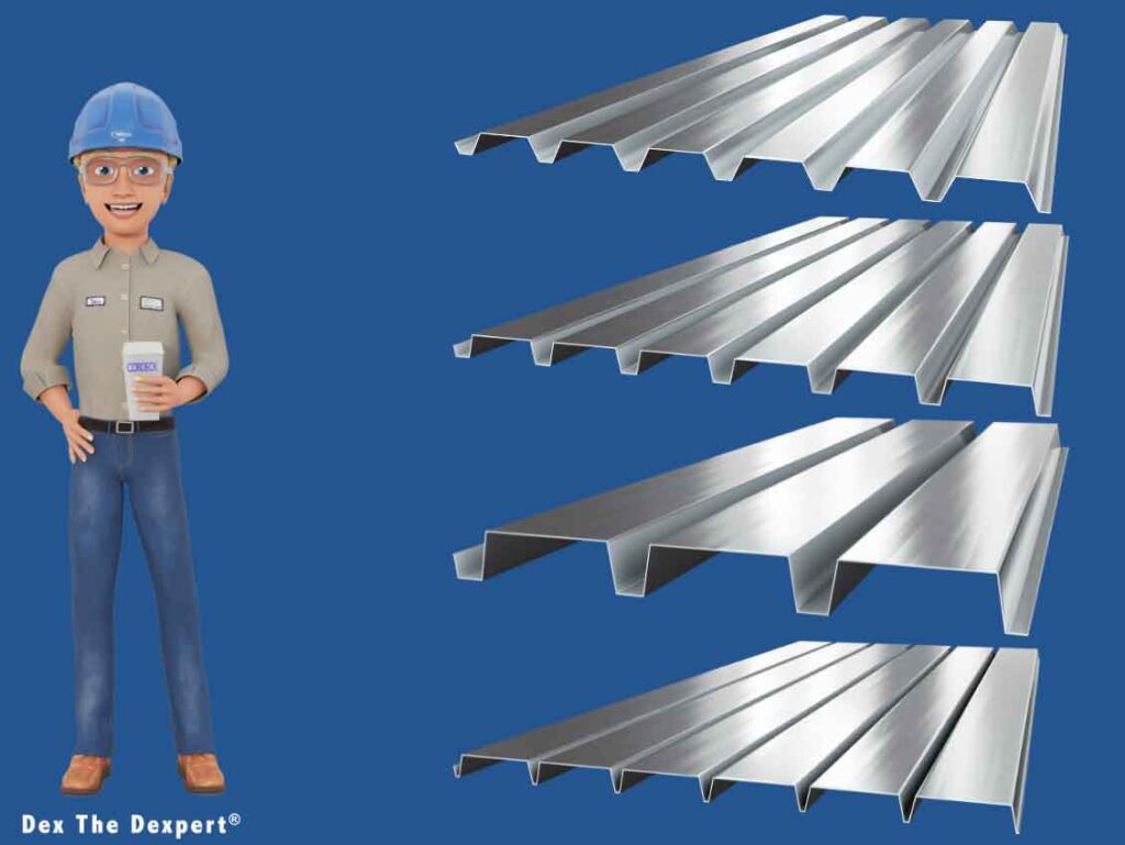 Metal Deck Profiles 7 19 23 Metal Deck Profiles